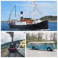 Event image Søndag 2. august 2026: Bergen Heritage Tour. Rundtur. Start i sørgående retning med veteranbuss fra Dreggekaien kl. 11.05. Turen avsluttes ved Shetlands Larsens brygge ca. kl. 16.45.