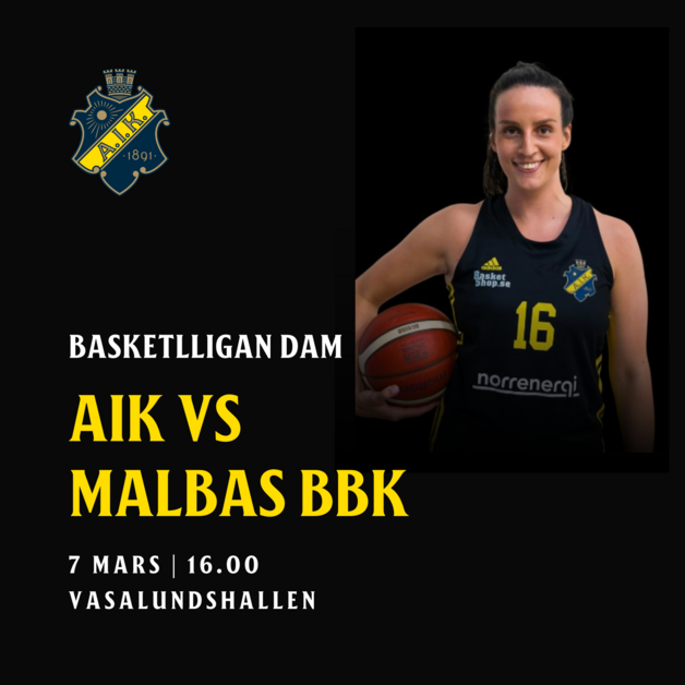 Event image SBL Dam: AIK vs. Malbas