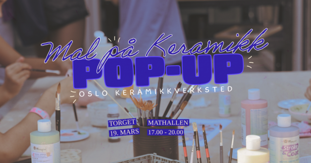 Event image Mal på Keramikk // POP- UP i Mathallen med Oslo Keramikkverksted