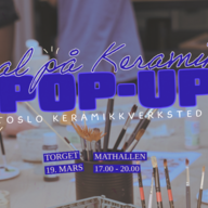 Event image Mal på Keramikk // POP- UP i Mathallen med Oslo Keramikkverksted