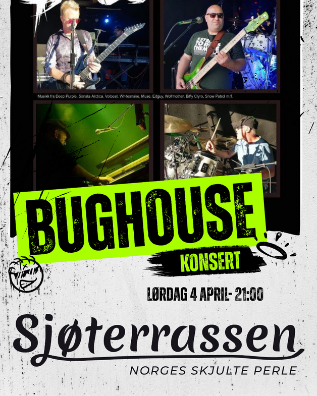 Event image Påskekonsert med Bughouse
