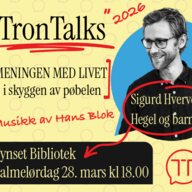 Event image Meningen med livet - Sigurd Hverven, Hegel og Barna