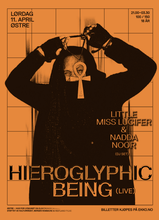 Event image Ekko pres. Hieroglyphic Being (live) Nadda Noor & Little Miss Lucifer