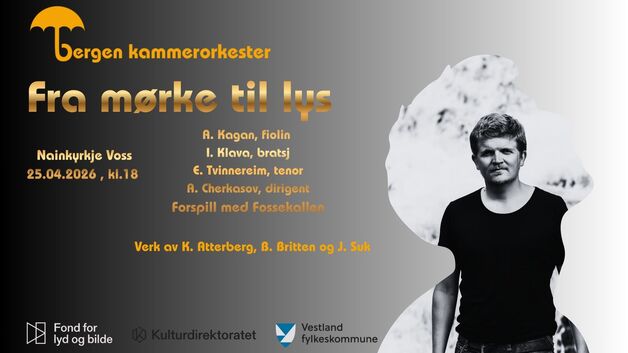 Event image "Fra mørke til lys" - Konsert med Bergen Kammerorkester