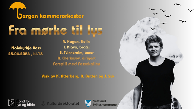 Event image "Fra mørke til lys" - Konsert med Bergen Kammerorkester