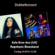 Event image Bjørgvin Bluesklubb - Dobbelkonsert med Kyla Brox Duo (UK) og Regnbyen Bluesband