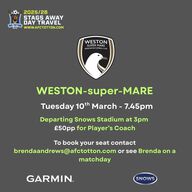 Event image Coach to Weston Super Mare