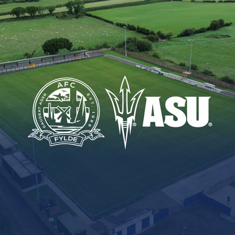 Event image AFC FYLDE WOMENS VS ARIZONA STATE UNIVERSITY