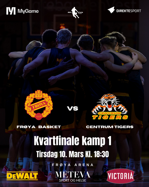 Event image Kvartfinale: Frøya Basket vs. Centrum Tigers