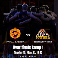 Event image Kvartfinale: Frøya Basket vs. Centrum Tigers