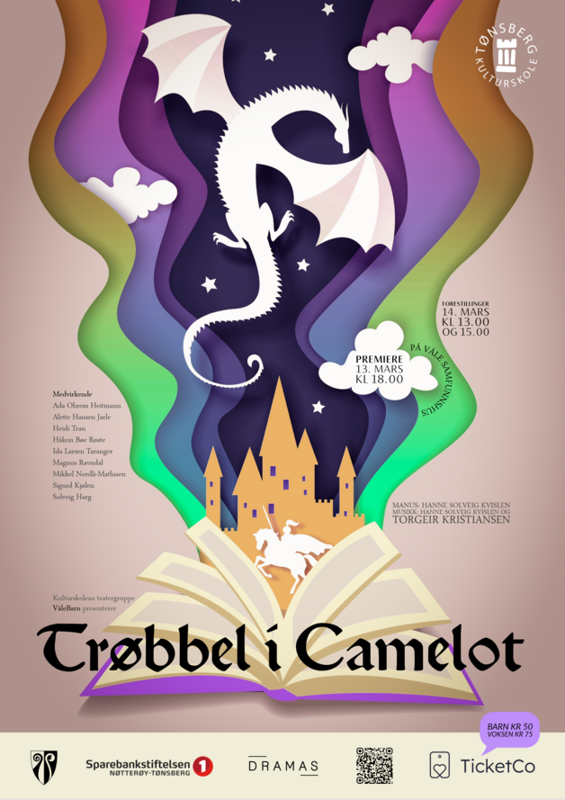 Event image Trøbbel i Camelot | Lørdag 14 mars, klokken 13.00 
