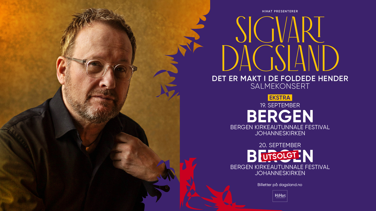 UTSOLGT! Sigvart Dagsland – Det er makt i de foldede hender – Bergen kirkeautunnale