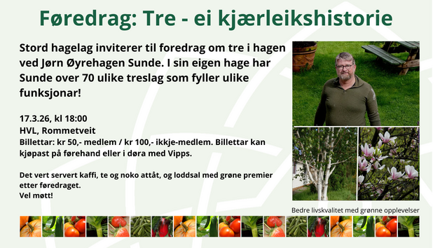 Event image Tre - ei kjærleikshistorie. Føredrag ved Jørn Øyrehagen Sunde