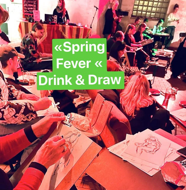 Event image Drink & Draw: SPRING FEVER