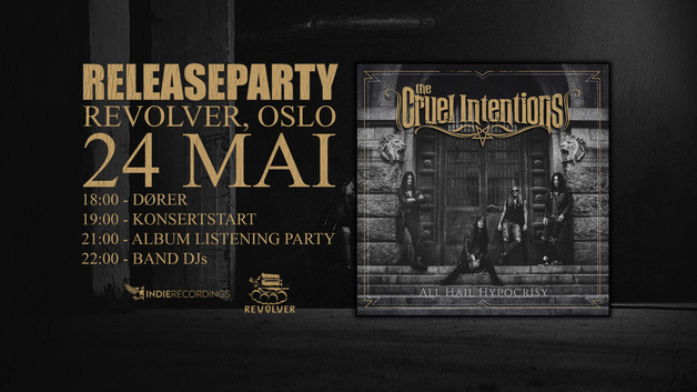 Event image The Cruel Intentons, Releasefest//Konsert//Listeningparty - Revolver