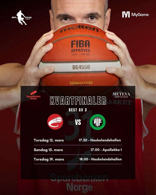 Event image KVARTFINALE BLNO: Gimle Basket - Ammerud