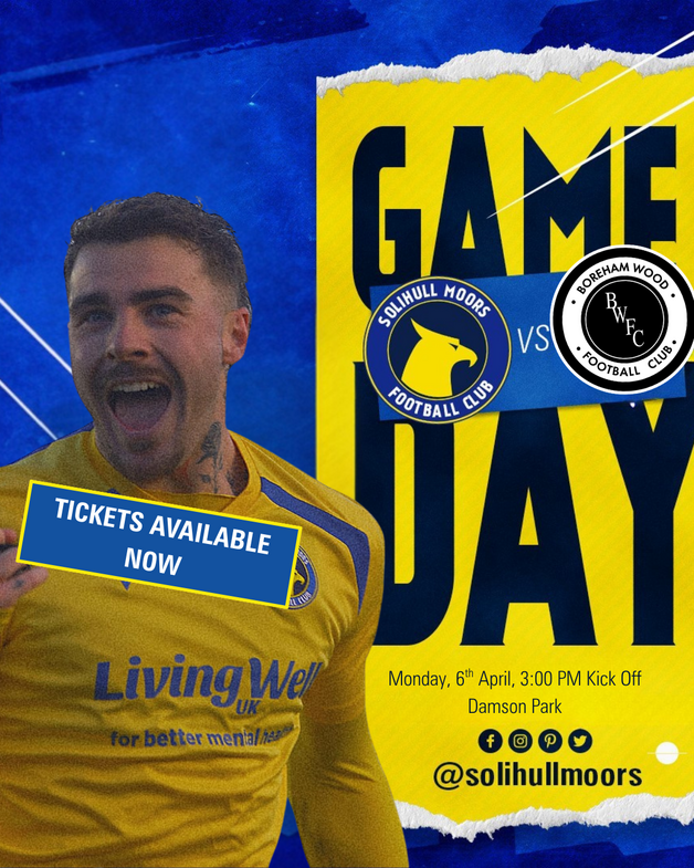 Event image Solihull Moors v Boreham Wood