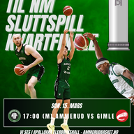 Event image Kvartfinale NM Sluttspill BLNO Elitebasket Menn Ammerud mot Gimle