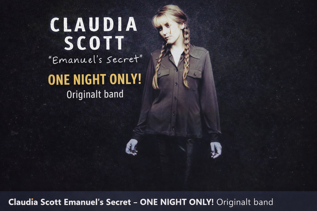Event image Claudia Scott - Emanuel’s Secret 30-årsjubileum ONE NIGHT ONLY