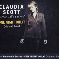 Event image Claudia Scott - Emanuel’s Secret 30-årsjubileum ONE NIGHT ONLY