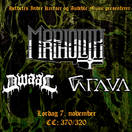 Event image Doom til folket pres: Morpholith(IS) + Dwaal + Grava(DK/FO) || Hulen