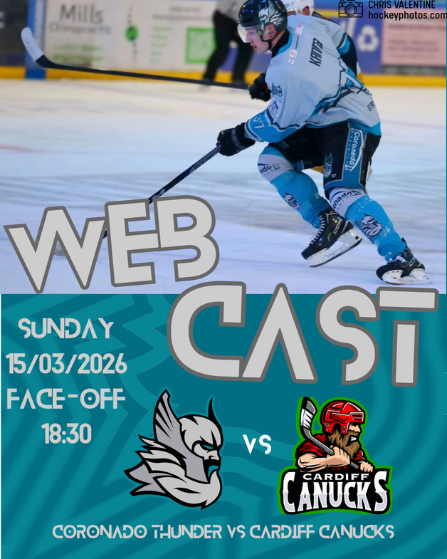 Event image CORONADO THUNDER VS CARDIFF CANUCKS - LIVE STREAM