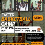 Event image Greenwich Titans Easter Basketball Camp 2026