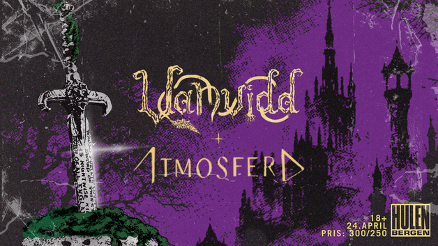 Event image Vanvidd + supp: Atmosferd || Hulen