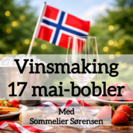 Event image Vinsmaking – 17. mai-bobler - Fana Kulturhus