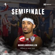 Event image Semifinale kamp 1: Gimle Basket - Kongsberg Miners