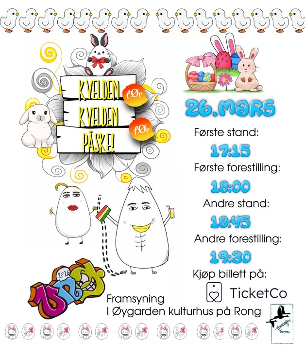 Event image UNG 2026 - Kvelden før Kvelden før Påske 1.framsyning