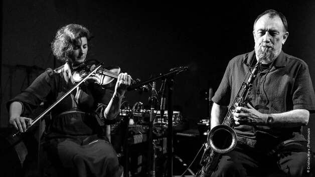 Event image Blow Out - Angharad Davies & John Butcher + Karl Hjalmar Nyberg & Andreas Wildhagen