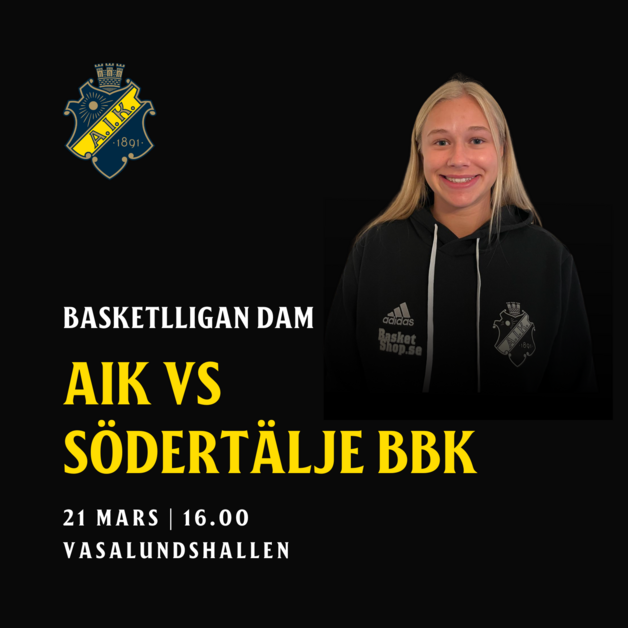 Event image SBL Dam: AIK Basket vs SBBK