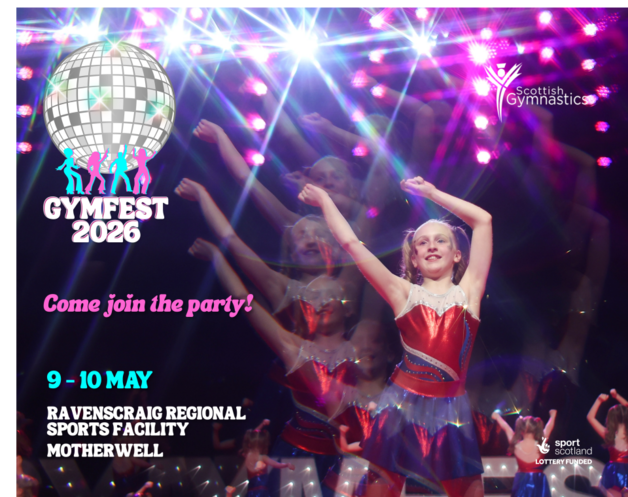 Event image Scottish Gymnastics Gymfest May 2026