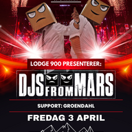 Event image Lodge900: EASTER MADNESS by DJs From Mars / Supp: Greondahl 