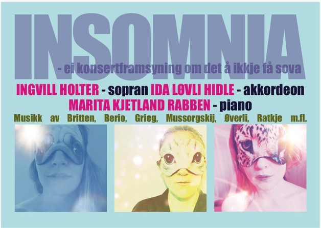 Event image INSOMNIA - en konsertforestilling om det å ikke få sove