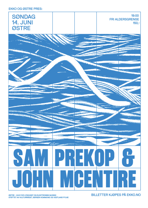 Event image Ekko pres: Sam Prekop & John McEntire
