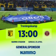 Event image Treningskamp A-lag herrer Raufoss - Mjøndalen