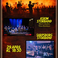 Event image Storbandkonsert med Askim Storband og Sarpsborg storband