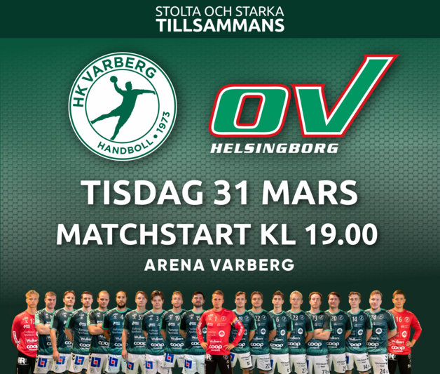 Event image Kvalmatch 1 - HKV mot OV Helsingborg