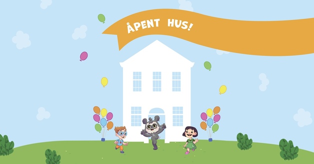 Event image Åpent hus med Brillebjørn 11. april kl 12:00