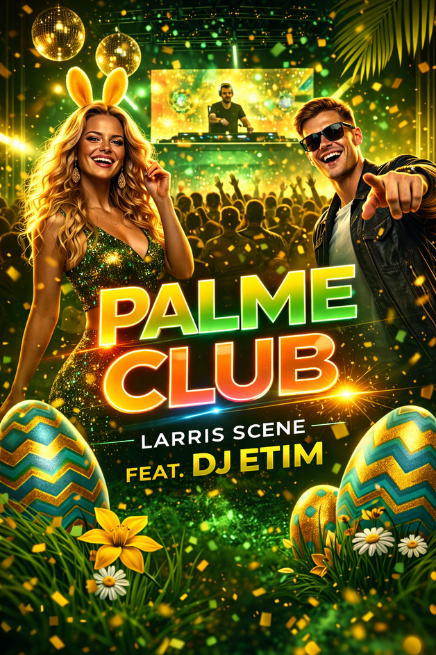 Event image PALME CLUB PARTY // FEAT DJ ETIM // LAURDAG 28/3