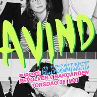 Event image AVIND // Supp.: Glassmanet // Revolver bakgård