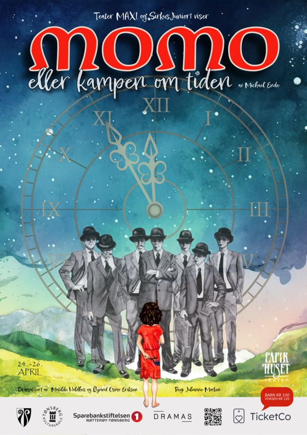 Event image MOMO - eller kampen om tiden | premiere fredag 24. april, klokken 18.00 