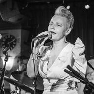 Event image Stina Stenerud med Sandvika storband og Eckhard Baur. En hyllest til Monica Zetterlund