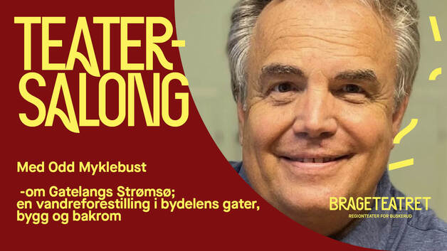 Event image Odd Myklebust - om Gatelangs Strømsø; en vandreforestilling i bydelens gater, bygg og bakrom