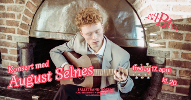 Event image Konsert med August Selnes