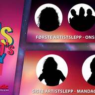 Event image 90`S PARTY 2026 // LARRIS SCENE & SUNNFJORDSALEN // LAURDAG 3. OKTOBER.