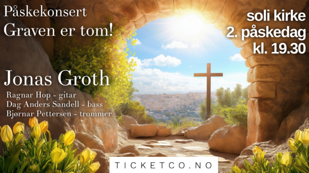 Event image Påskekonsert - Graven er tom!