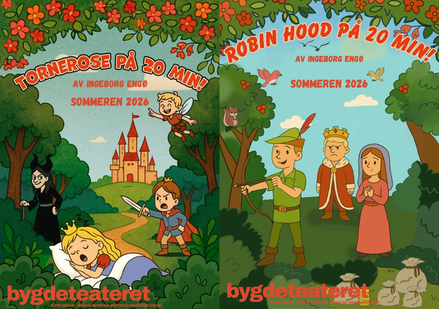 Event image Bygdeteaterets Barneteater på 20 minutter!